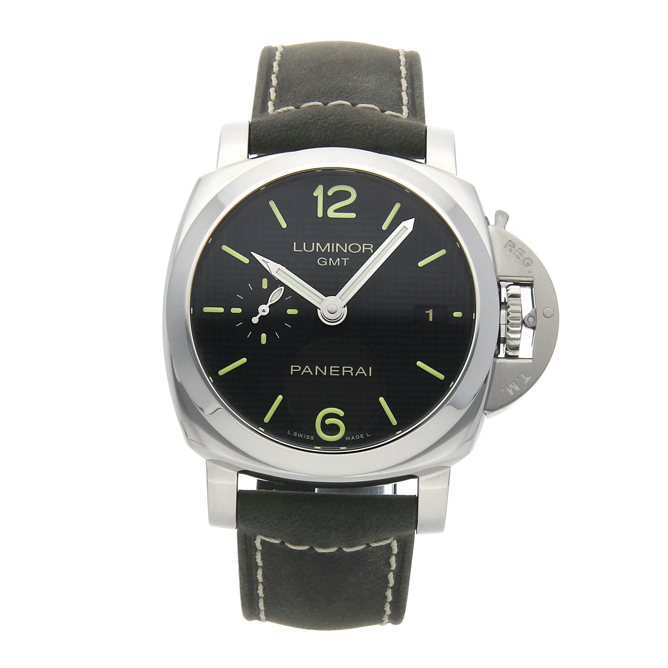 Panerai Luminor 1950 3 Days GMT Acciaio PAM 535 WatchBox